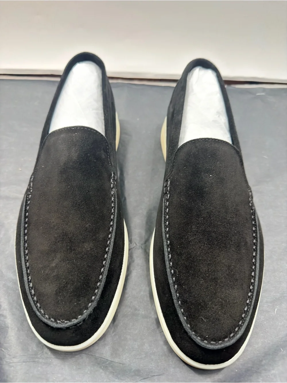 NIB Miramonti Black Loafers